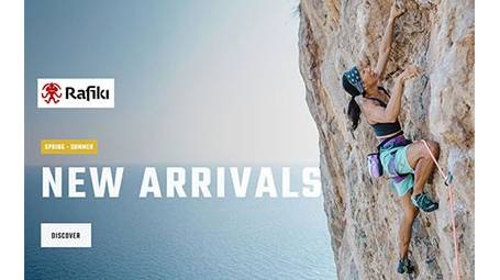 Nuova Collezione Rafiki Climbing Nuova Collezione Rafiki Climbing