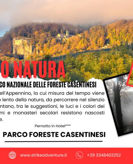 FORESTE CASENTINESI con STRIKE ADVENTURE