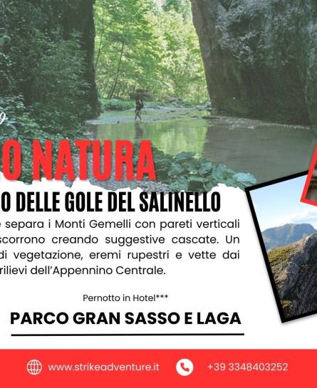 IL FANTASTICO MONDO DELLE GOLE DEL SALINELLO E DELLA MONTAGNA DEI FIORI