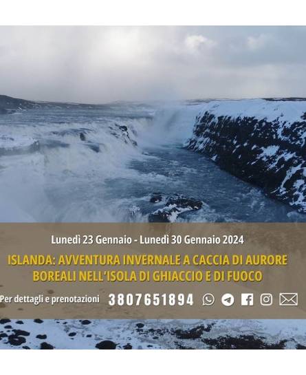 In Islanda! Avventura invernale a caccia di aurore boreali sull’ isola di ghiaccio e di fuoco