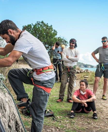 Corso base di arrampicata su roccia con Overest Climbing Club