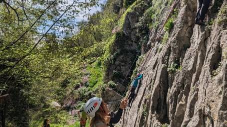 Corso base di arrampicata su roccia con Overest - 4° corso Corso base di arrampicata su roccia con Overest - 4° corso