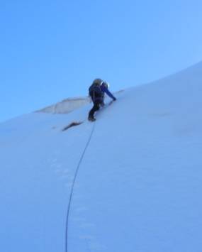 Corso base di alpinismo invernale con la guida alpina Lorenzo Trento