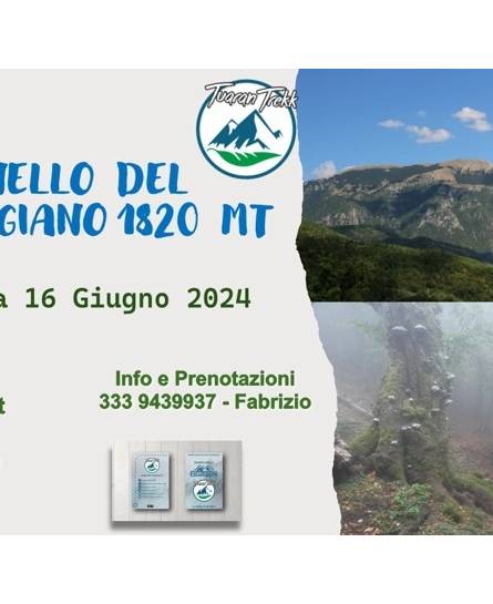 Il Monte Giano 1820 MT con TUARANTREKK